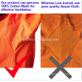 Camiseta de polo de seguridad de manga larga naranja completa Seguridad reflectante uso diurno / nocturno Ropa de trabajo de carretera